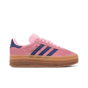 adidas womens Gazelle Bold 'Pink Glow Gum'